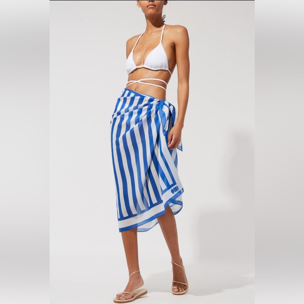 Solid & Striped Lapis Blue Pareo